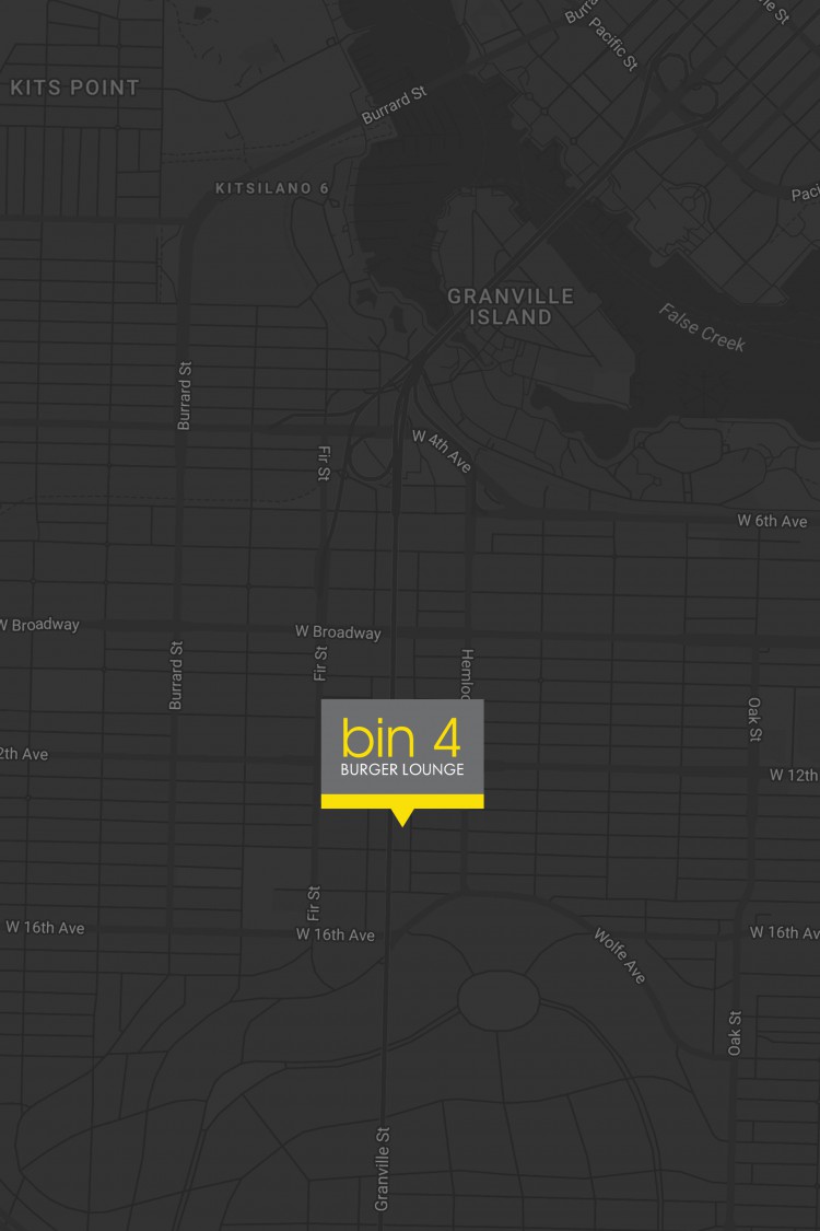 Bin 4 Burger Lounge Rethink your burger